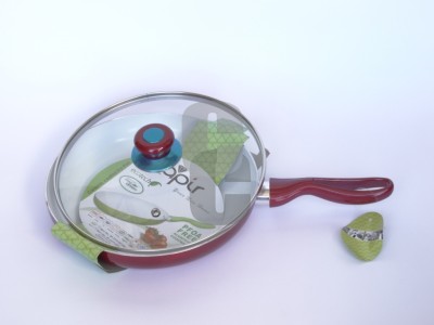 Тиган керамичен + капак 24см. - H24CD                                                                                                                                                                                                                                                                       